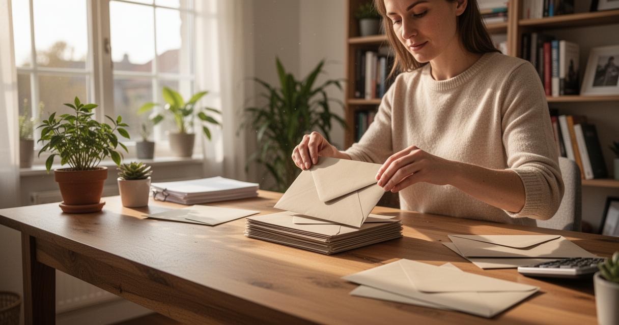 Travailler en mise sous pli à domicile : distinguer le contrat sérieux de l&rsquo;arnaque courante